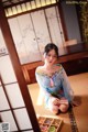 Coser @ 抖 娘 - 利 世: 水蓝 和服 (30 photos) P20 No.68ea9e