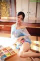 Coser @ 抖 娘 - 利 世: 水蓝 和服 (30 photos) P11 No.402338 Image No. 39