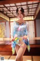 Coser @ 抖 娘 - 利 世: 水蓝 和服 (30 photos) P14 No.f09bdc