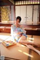 Coser @ 抖 娘 - 利 世: 水蓝 和服 (30 photos) P20 No.8792cd Image No. 21