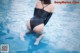 Coser@抱走莫子aa Vol.001: 黑色乳胶泳衣 (40 photos) P35 No.1ea281
