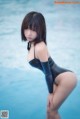 Coser@抱走莫子aa Vol.001: 黑色乳胶泳衣 (40 photos) P10 No.80cbc2