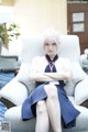 Nashiko Momotsuki 桃月なしこ, ヤングガンガンデジタル限定写真集 「不器用な先輩。」 コラボコスプレグラビア Set.01 P5 No.02242c