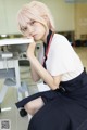 Nashiko Momotsuki 桃月なしこ, ヤングガンガンデジタル限定写真集 「不器用な先輩。」 コラボコスプレグラビア Set.01 P2 No.a0530a